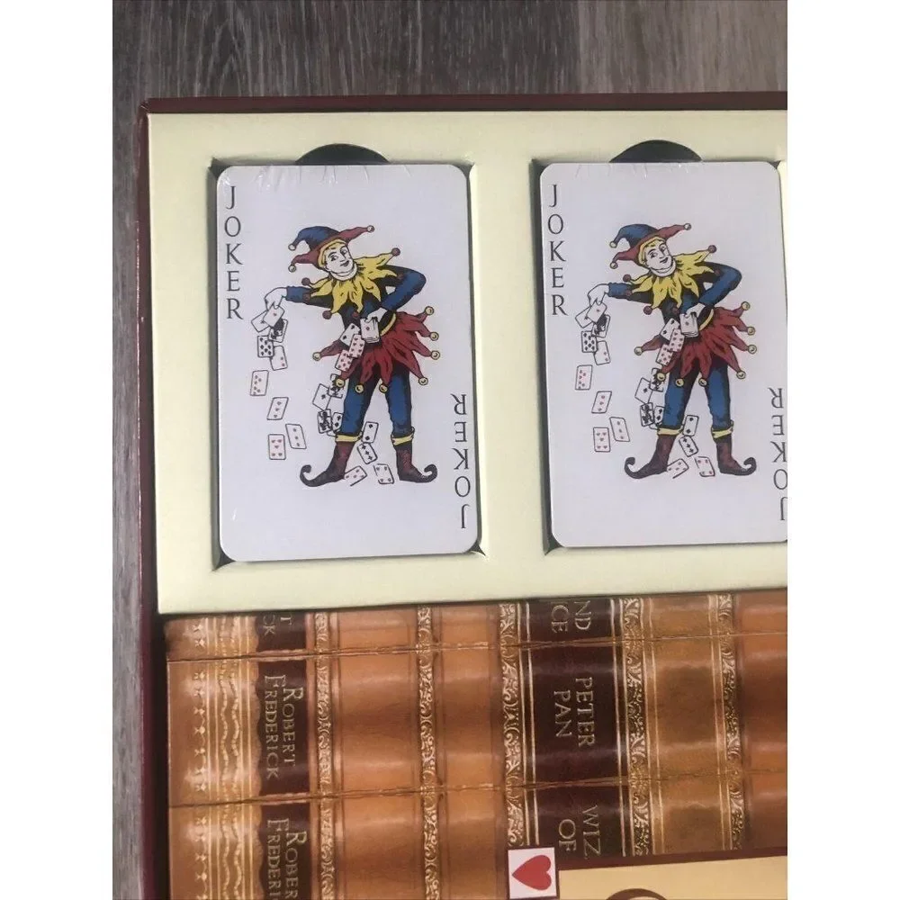 Card Games Gift Set by N. A. C. Bathe Book & New C